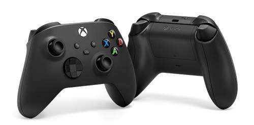Microsoft Xbox Wireless Controller - Gamepad - bezdrátový - Bluetooth - černá - pro PC, Microsoft Xbox One, Microsoft Xbox One S, Microsoft Xbox One X, Microsoft Xbox Series X