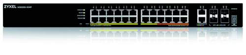 Zyxel XGS2220-30HP, L3 Access Switch, 400W PoE, 16xPoE+/10xPoE++, 24x1G RJ45 2x10mG RJ45, 4x10G SFP+ Uplink, incl. 1 yr , XGS2220-30HP-EU0101F