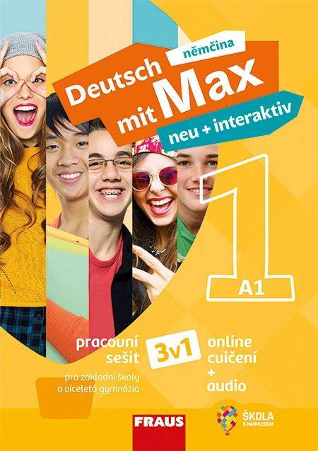 Deutsch mit Max neu + interaktiv 1 - barevný pracovní sešit (3v1) - Jana Tvrzníková, Oldřich Poul, Milena Zbranková