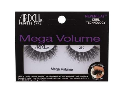Ardell Mega Volume 260 1 ks umělé řasy s 3d efektem pro ženy Black