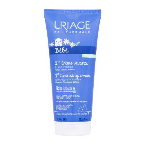 Uriage Bébé 1st Cleansing Cream vyživující a zjemňující mycí krém 200 ml pro děti
