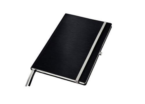 Leitz Zápisník STYLE A4, tvrdé desky, linkovaný, saténově černá 44750094
