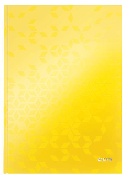 Leitz Zápisník WOW, A4, linka, žlutá 46251016