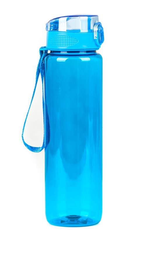 G21 Láhev na pití, 1000 ml, modrá, bez potisku