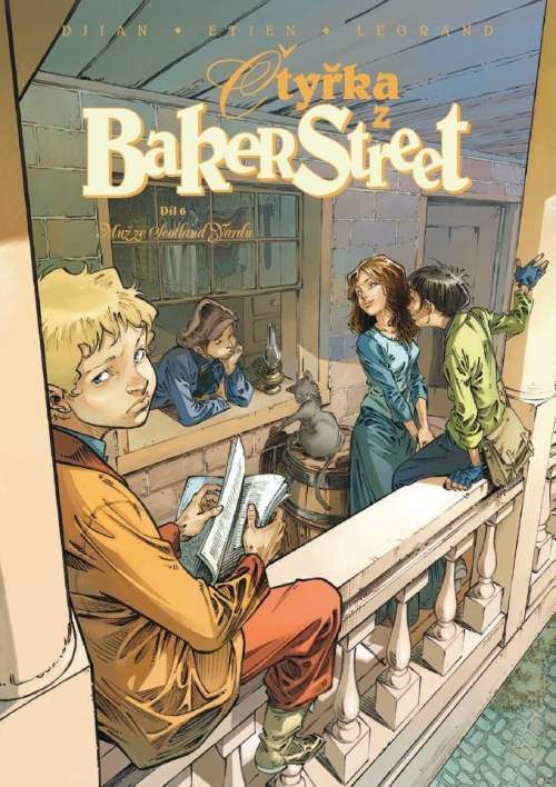 Čtyřka z Baker Street: Muž ze Scotland Yardu - Olivier Legrand, J.B. Djian, David Etien (Ilustrátor)