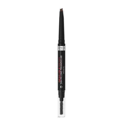 L'Oréal Paris Infaillible Brows 24H Filling Triangular Pencil voděodolná tužka na obočí 1 ml odstín 03 Dark Brunette