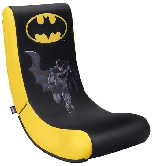 SUBSONIC Rock N Seat Junior Batman, černo/žlutá SA5610-B1