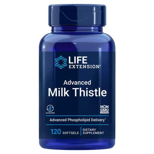 Life Extension Advanced Milk Thistle 120 ks, gelové tablety