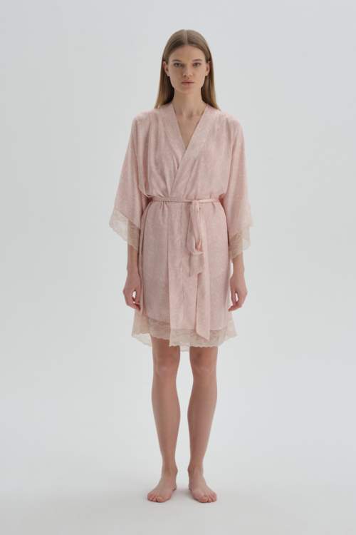 Dagi Dressing Gown - Pink - Regular