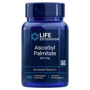 Life Extension Ascorbyl Palmitate 100 ks, vegetariánská kapsle, 200 mg