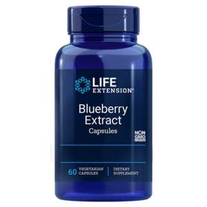 Life Extension Blueberry Extract Capsules 60 ks, vegetariánská kapsle
