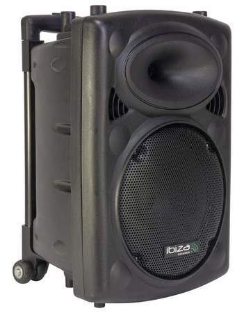 PORT10VHF-BT Ibiza Sound prenosný PA systém