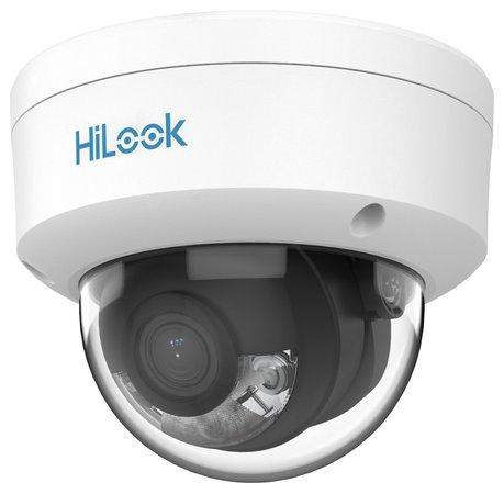 HiLook IP kamera IPC-D129HA/ Dome/ 2Mpix/ 2.8mm/ ColorVu/ Motion detection 2.0/ H.265+/ krytí IP67+IK08/ LED 30m