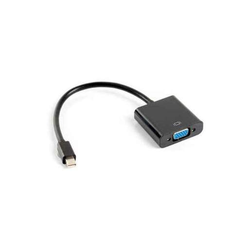 LANBERG adaptér DisplayPort Mini (M) 1.2 na VGA (F) 20cm, černý