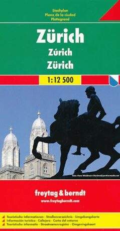 Zurich mapa - freytag&berndt