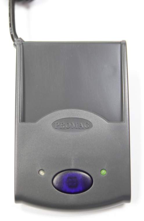 Čtečka Giga PCR-330, RFID čtečka, 125kHz, USB-HID, tmavě šedá