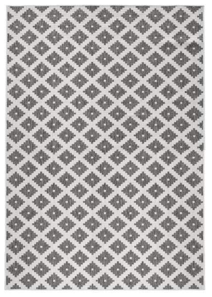 NORTHRUGS - Hanse Home koberce Kusový koberec Twin-Wendeteppiche 103126 grau creme - 80x150 cm Šedá, Velké (190x270 cm a větší), Syntetický (umělý)