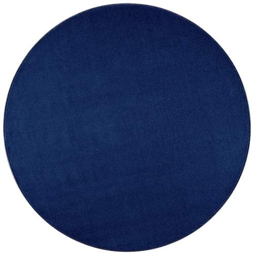 Hanse Home Collection koberce Kusový koberec Nasty 104447 Darkblue - 133x133 (průměr) kruh cm