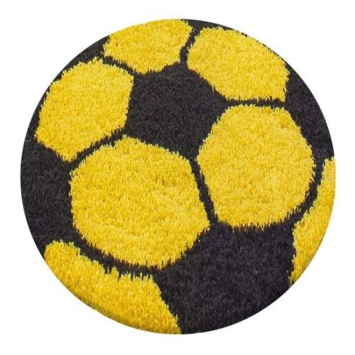 Ayyildiz koberce Dětský kusový koberec Fun 6001 yellow Rozměry koberců: 120x120 (průměr) kruh