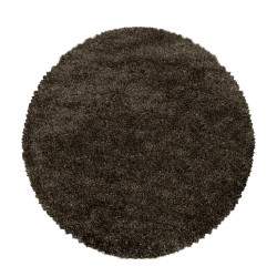 Ayyildiz koberce Kusový koberec Fluffy Shaggy 3500 brown kruh Rozměry koberců: 80x80 (průměr) kruh