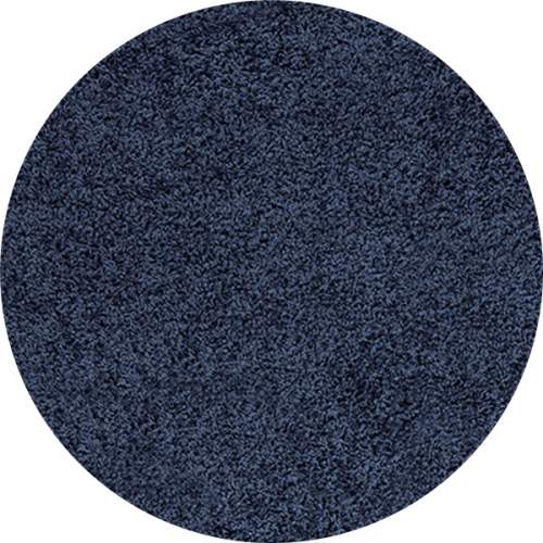 Ayyildiz koberce Kusový koberec Life Shaggy 1500 navy kruh - 80x80 (průměr) kruh cm Modrá, Střední (80x160 - 164x240), Syntetický (umělý)