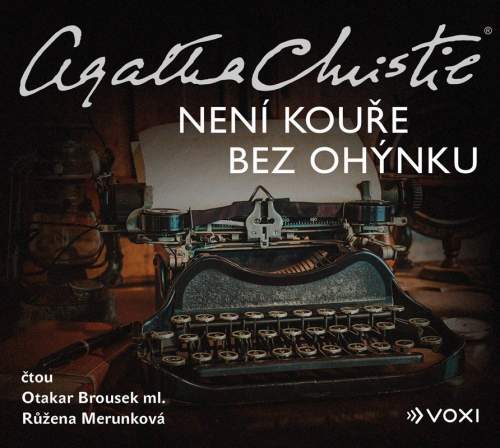 Není kouře bez ohýnku - CDmp3 (Čte Otakar Brouek ml. a Růžena Merunková) - Agatha Christie