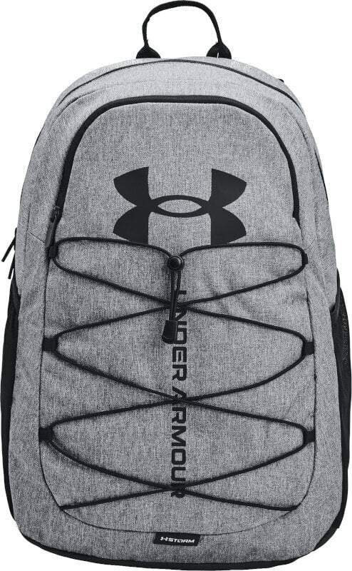 Under Armour Batoh Hustle Sport Backpack, pitch, gray, medium, heather, univerzální