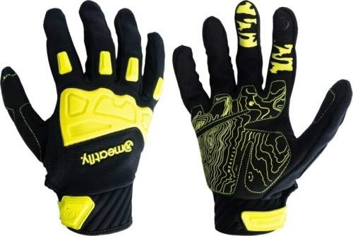 Meatfly Irvin Bike Gloves Black/Safety Yellow M