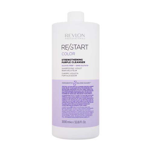 Revlon Professional Re/Start Color Strengthening Purple Cleanser šampon pro neutralizaci žlutých tónů 1000 ml pro ženy