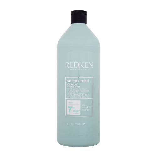 Redken Amino-Mint Shampoo 1000 ml šampon pro osvěžení a hydrataci mastných vlasů pro ženy