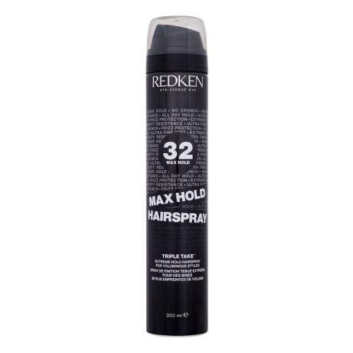 Redken Triple Take 32 Max Hold Hairspray lak na vlasy s extra silnou fixací 300 ml pro ženy