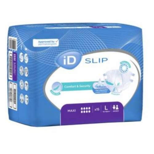 iD Slip X-Large Maxi kalhotky absorpční lepící 15 ks