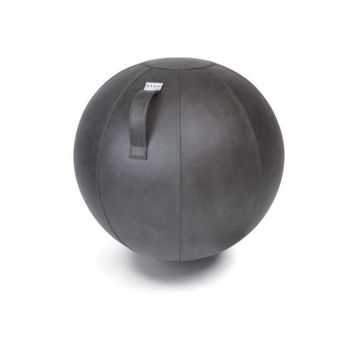 Tmavě šedý sedací / gymnastický míč VLUV VEEL Ø 75 cm