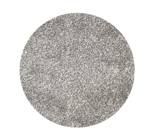 Vopi koberce Kruhový koberec Apollo Soft šedý - 390x390 (průměr) kruh cm