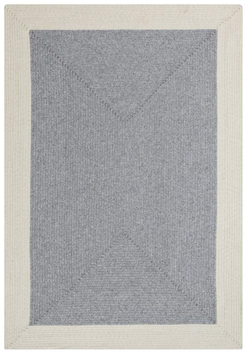 NORTHRUGS - Hanse Home koberce Kusový koberec Braided 105555 Grey Creme Rozměry koberců: 160x230