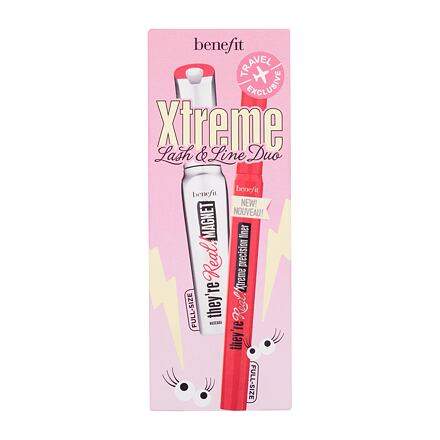 Benefit They´re Real! Xtreme Lash & Line Duo odstín Supercharged Black sada řasenka They´re Real Magnet Mascara 9 ml + oční linka They´re Real Xtreme Precision Liner 0,35 ml Xtra Black
