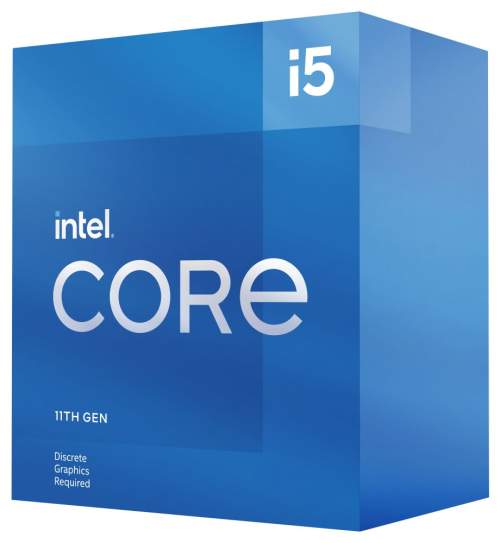 INTEL Core i5-11400F / Rocket Lake / LGA1200 / max. 4,4GHz / 6C/12T / 12MB / 65W TDP / bez VGA / BOX, BX8070811400F