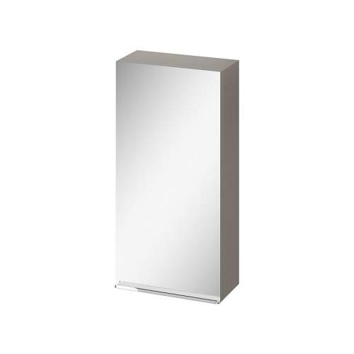 Cersanit - VIRGO závěsná zrcadlová skříňka 40cm, šedá-chrom