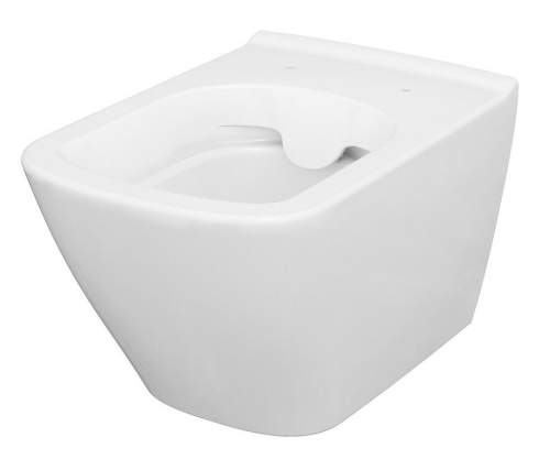 Cersanit City Square CleanOn, závěsná wc mísa bez sedátka, bílá, K35-041