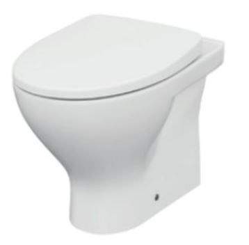 Cersanit Moduo CleanOn, stojící wc mísa + antibakteriální toaletní sedátko z duroplastu, SET A39, bílá, S701-267
