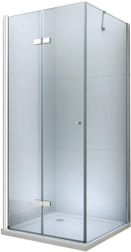 Mexen Lima sprchový kout 110 x 100 cm, čiré sklo-chromový profil + sprchová vanička, 856-110-100-01-00-4010