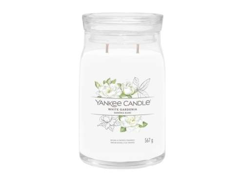 Yankee Candle Aromatická svíčka Signature sklo velké White Gardenia 567 g