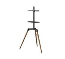Hama TV stojan Real Wood, podlahový, 400x400, dřevo