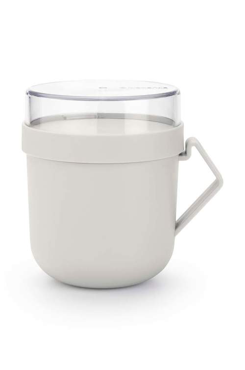 Brabantia Hrnek na polévku Make & Take, 0,6l - Light Grey