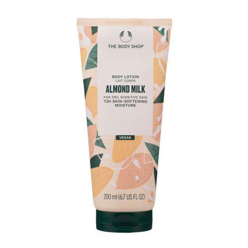 The Body Shop Almond Milk Body Lotion For Dry Sensitive Skin tělové mandlové mléko pro suchou a citlivou pokožku 200 ml pro ženy