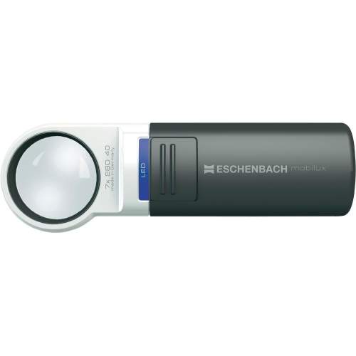 Lupa s LED osvětlením Eschenbach mobilux 15117, 35 mm, 7,0x