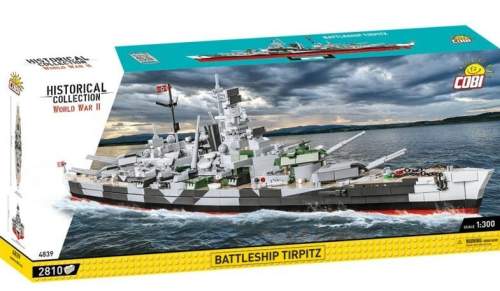 Cobi II WW Battleship Tirpitz, 1:300, 2880 k