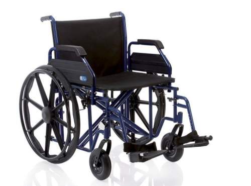 Invalidní vozík PLUS zesílený Šíře sedu: 50 cm