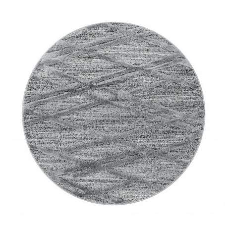 Ayyildiz koberce AKCE: 120x120 (průměr) kruh cm Kusový koberec Pisa 4706 Grey kruh - 120x120 (průměr) kruh cm