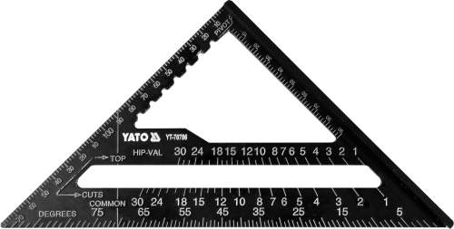 YATO Truhlářský - tesařský úhelník 180mm